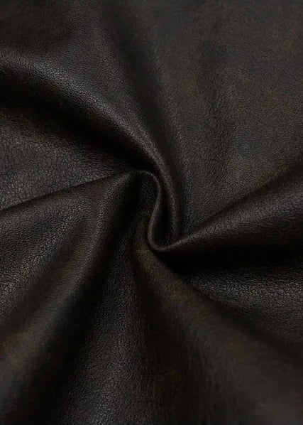EB | Lässige PU-Lederjacke mit Stehkragen