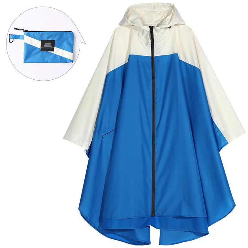 EB | Tragbare Unisex wasserdichte Poncho mit Kapuze