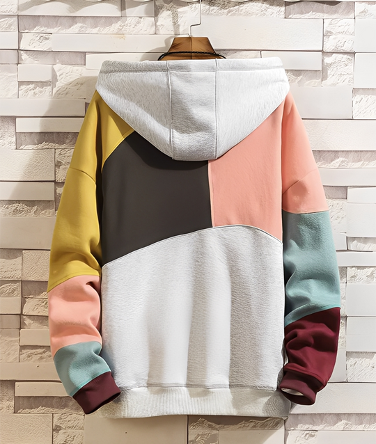 EB | Farbiger, Lockere Hoodie für Männer