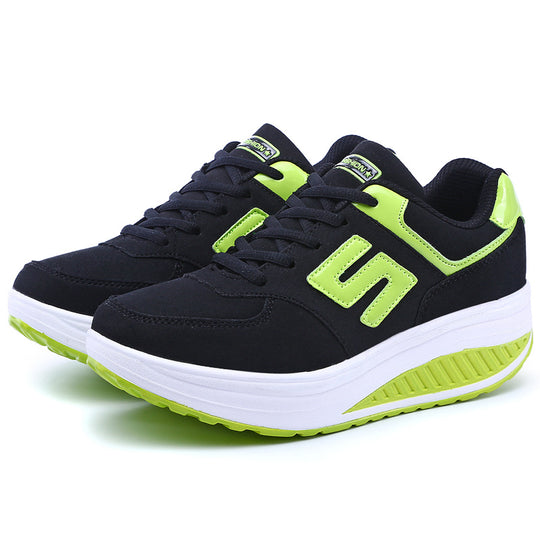 Damen nan Balance-Walking-Sneaker mit ergonomischer Wippsohle und entlastender Mittelsohle EB