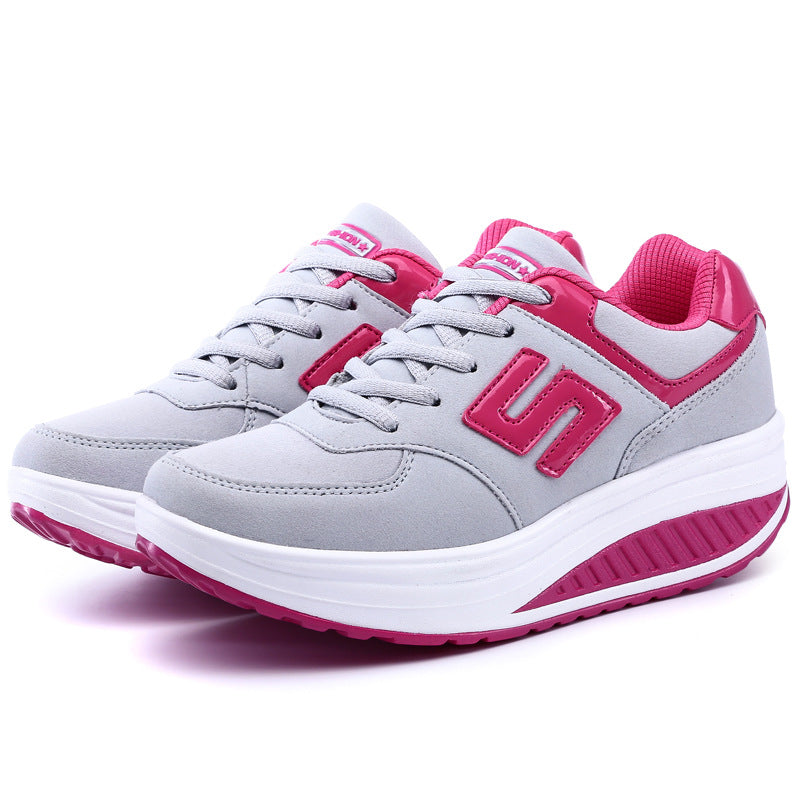 Damen nan Balance-Walking-Sneaker mit ergonomischer Wippsohle und entlastender Mittelsohle EB