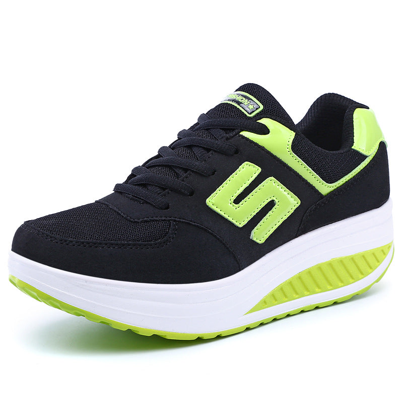 Damen nan Balance-Walking-Sneaker mit ergonomischer Wippsohle und entlastender Mittelsohle EB