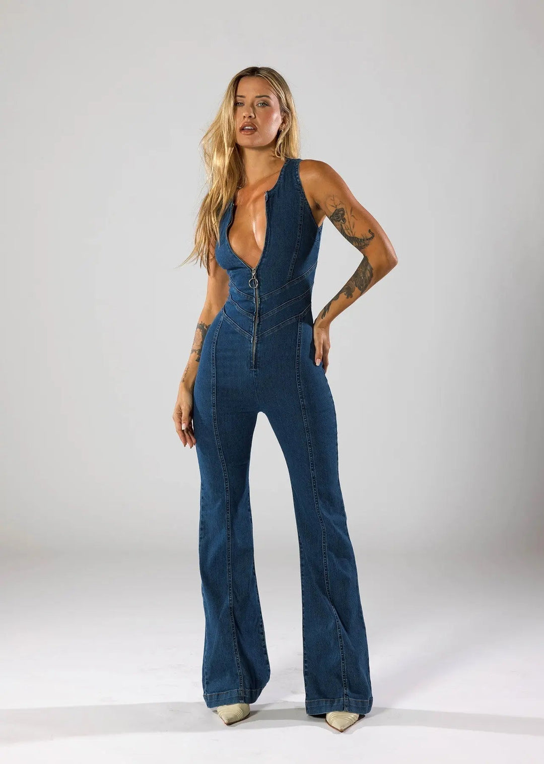 EB | Denim Jumpsuit