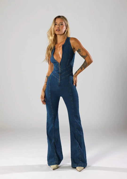 EB | Denim Jumpsuit