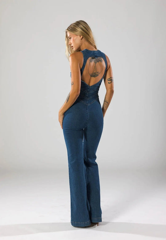 EB | Denim Jumpsuit