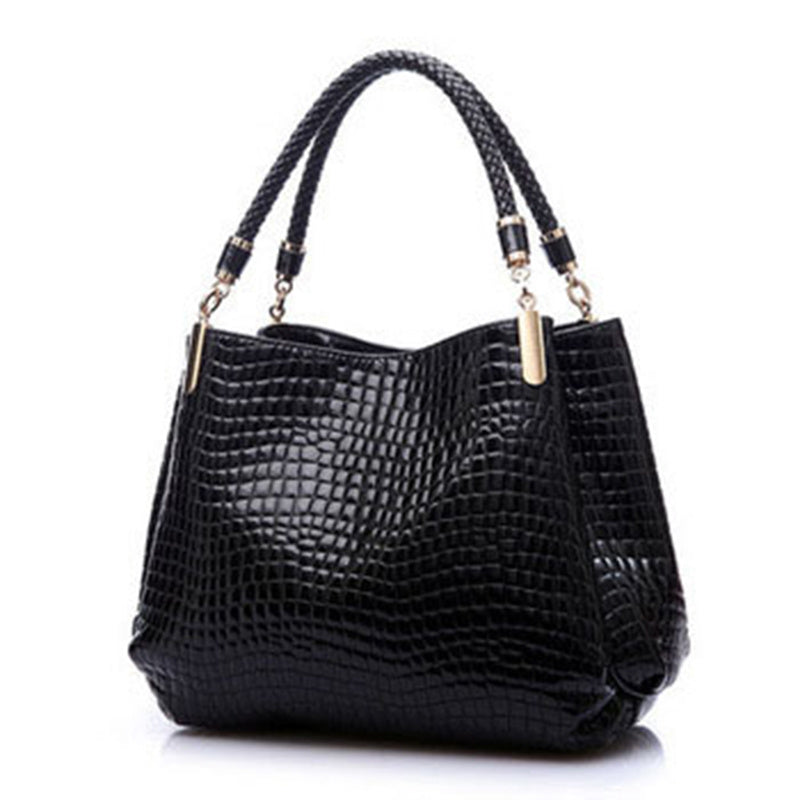 EB | Schultertasche mit Krokodil Muster