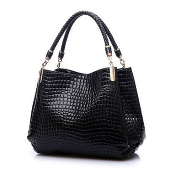 EB | Schultertasche mit Krokodil Muster