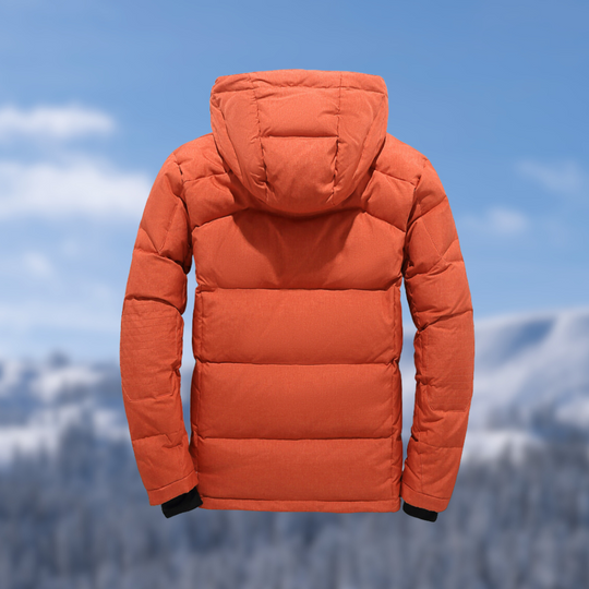 EB | Parka Hochwertige Winterjacke für Herren mit Abnehmbarer Kapuze.