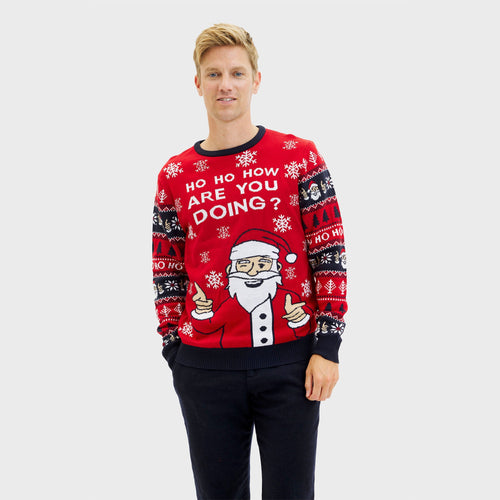 EB | Ho ho wie geht es dir Weihnachtspullover Herren