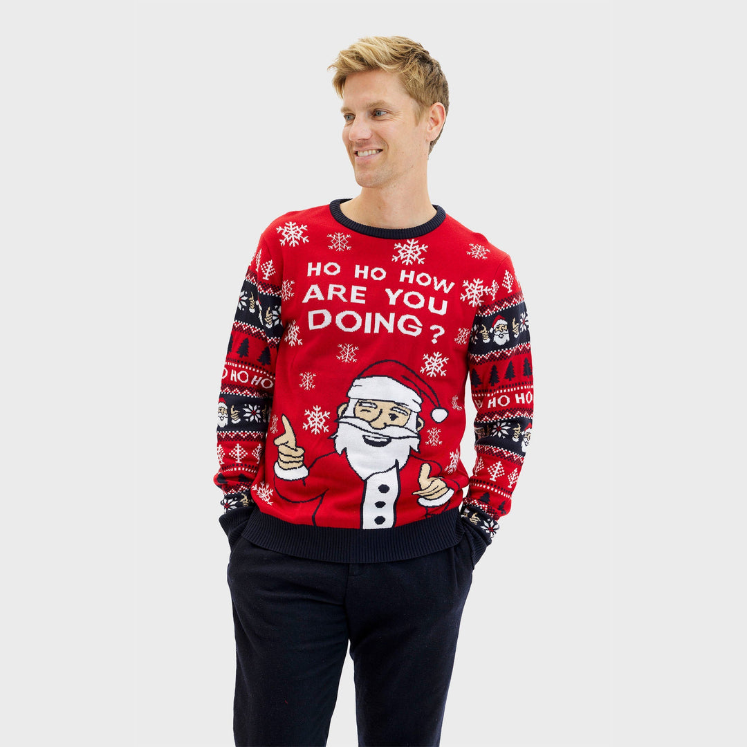 EB | Ho ho wie geht es dir Weihnachtspullover Herren