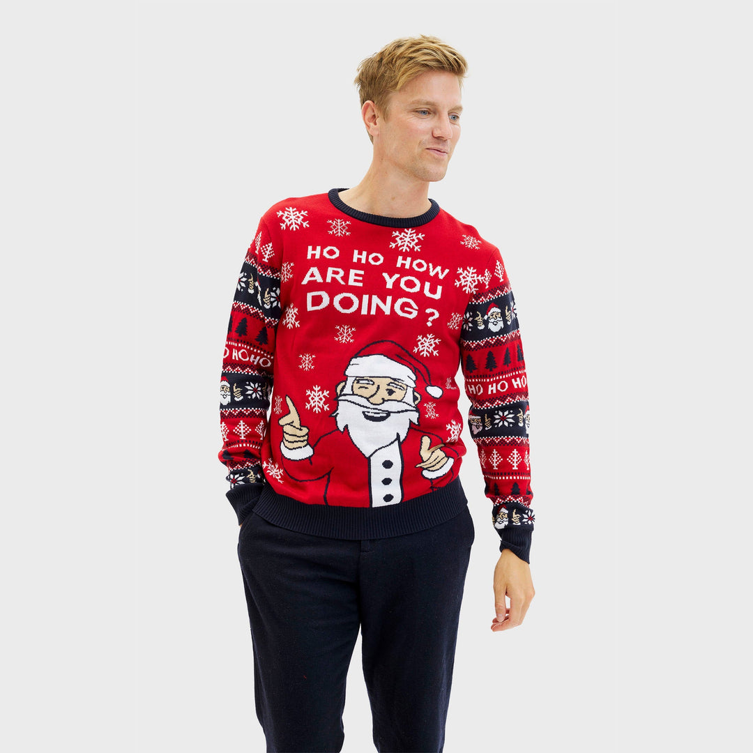 EB | Ho ho wie geht es dir Weihnachtspullover Herren