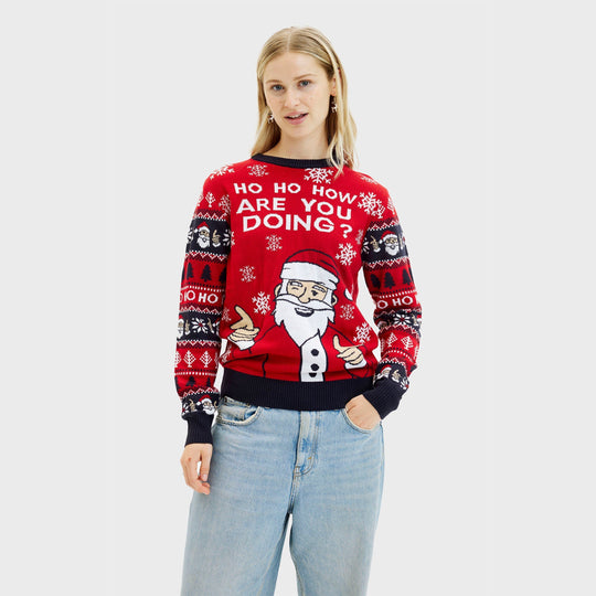 EB | Ho ho wie geht's dir Weihnachts-Pullover Frauen