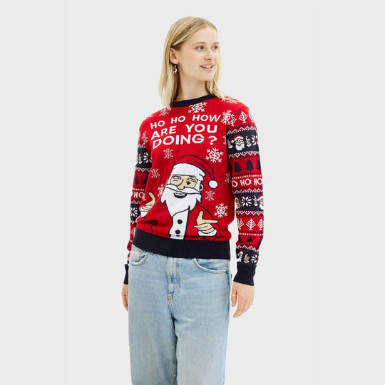 EB | Ho ho wie geht's dir Weihnachts-Pullover Frauen