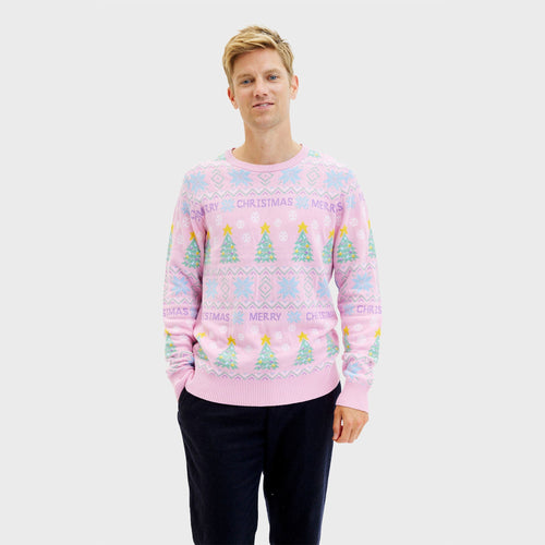 EB | Der pinke Weihnachtspullover Herren