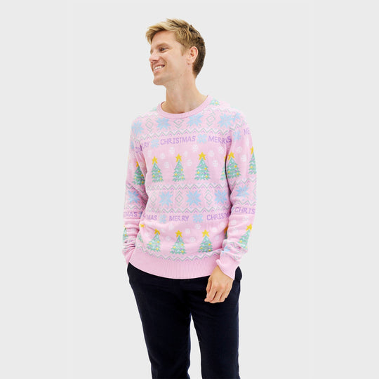 EB | Der pinke Weihnachtspullover Herren