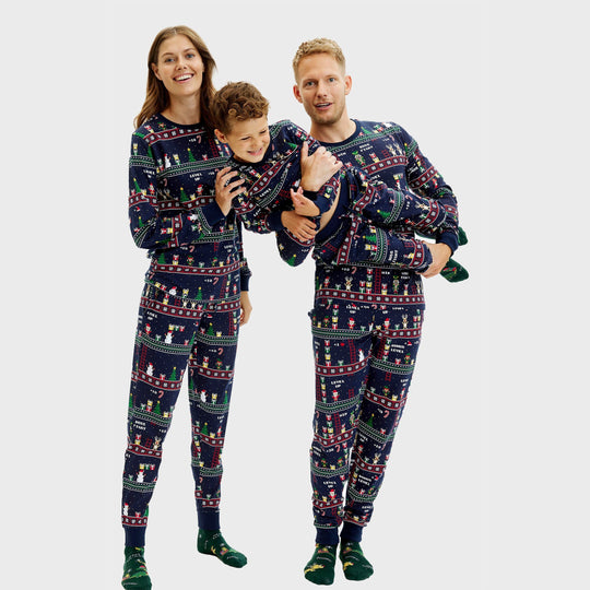EB | Vintage Gamer Weihnachts-Pyjamas Damen