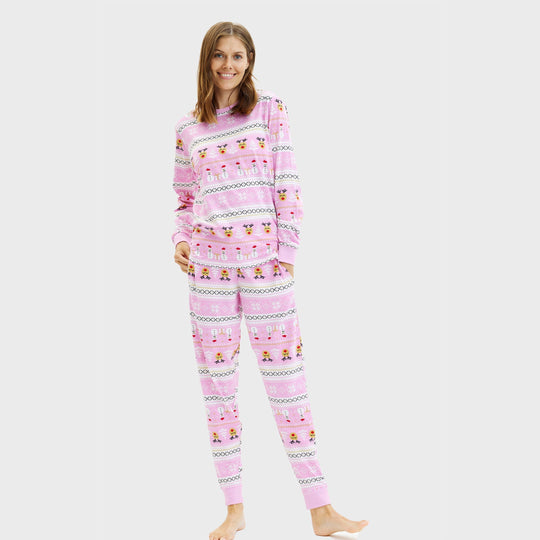 EB | Ultimative Weihnachts-Pyjamas Pink Damen