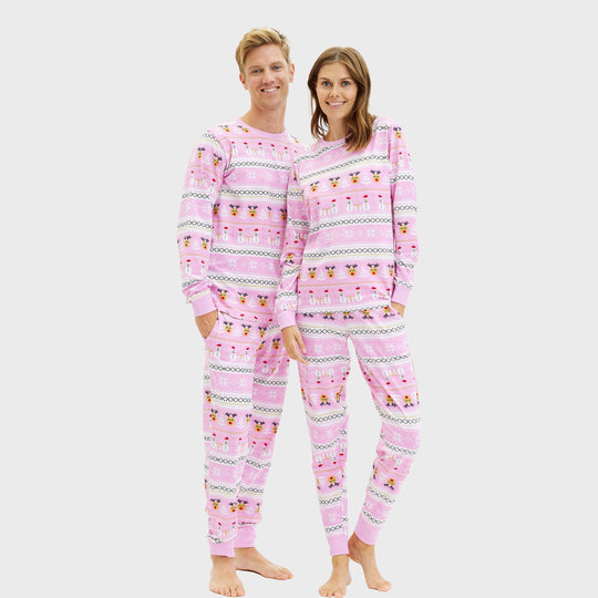 EB | Ultimative Weihnachts-Pyjamas Pink Damen