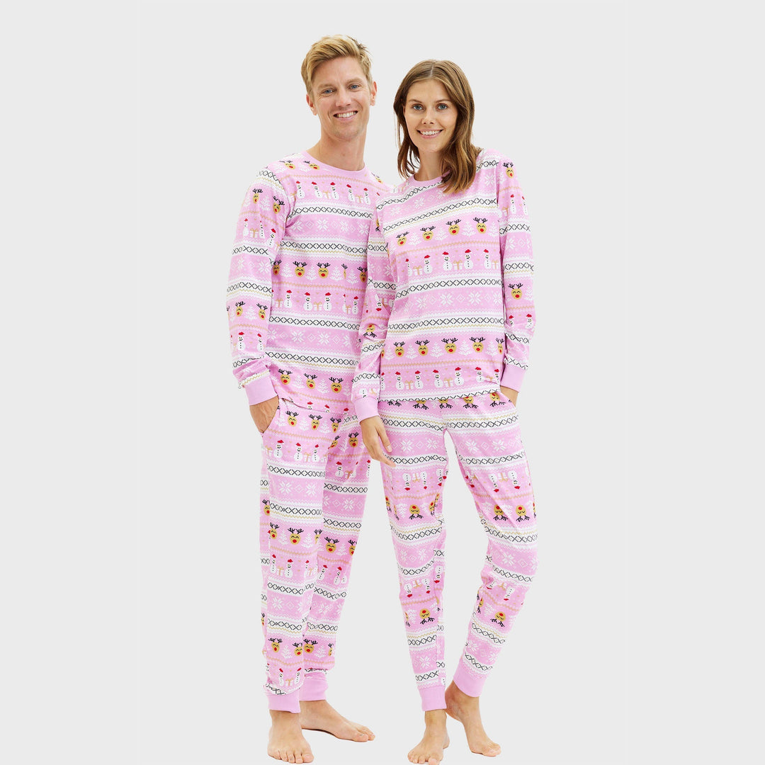 EB | Ultimative Weihnachts-Pyjama Pink Herren