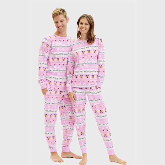 EB | Ultimative Weihnachts-Pyjama Pink Herren