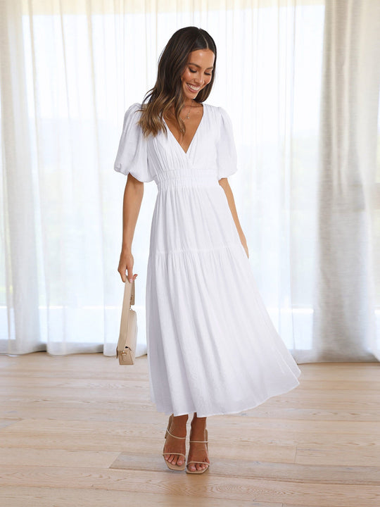 EB | Kleid Mit Puffärmeln