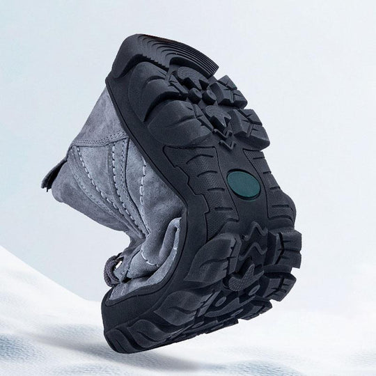 Warme und hohe Arbeitssicherheitsstiefel aus Winter Kaschmir und Stahlkappe EB