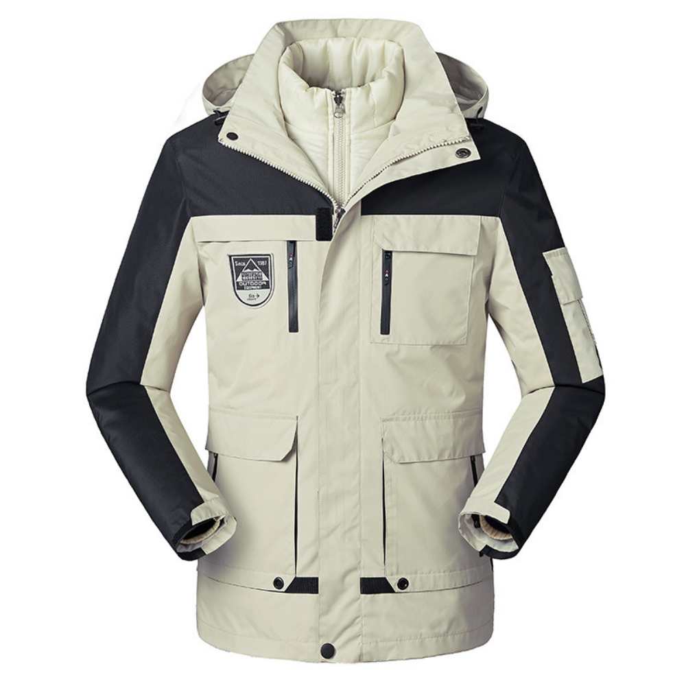 EB | Gestepptes Double-Jacket - Veil