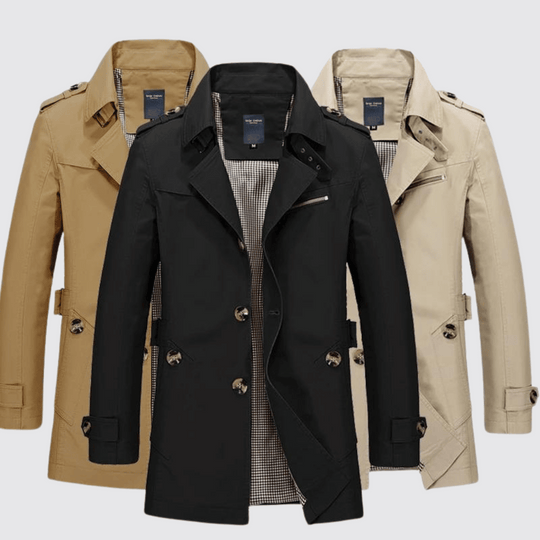 EB | Klassischer Trenchcoat für Herren
