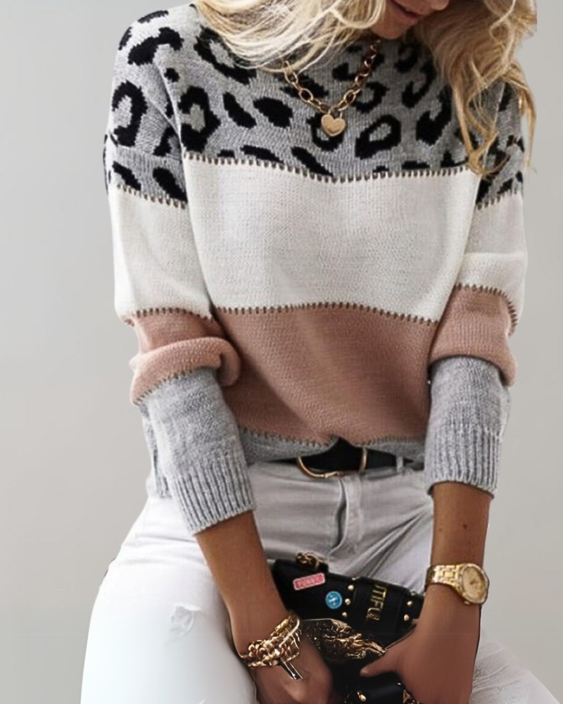 EB | Leoparden Design Pullover