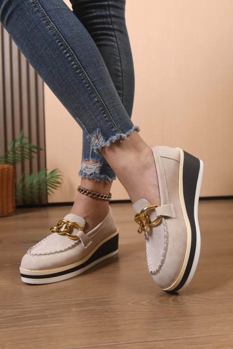 Orthopädische Slipper mit dicker Sohle und Ketten EB EB