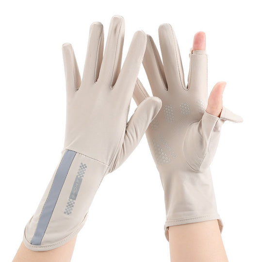 EB | Sonnenschirm Eis Seide Handschuhe