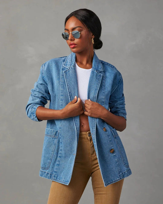 EB | Jeans Blazerjacke für Damen