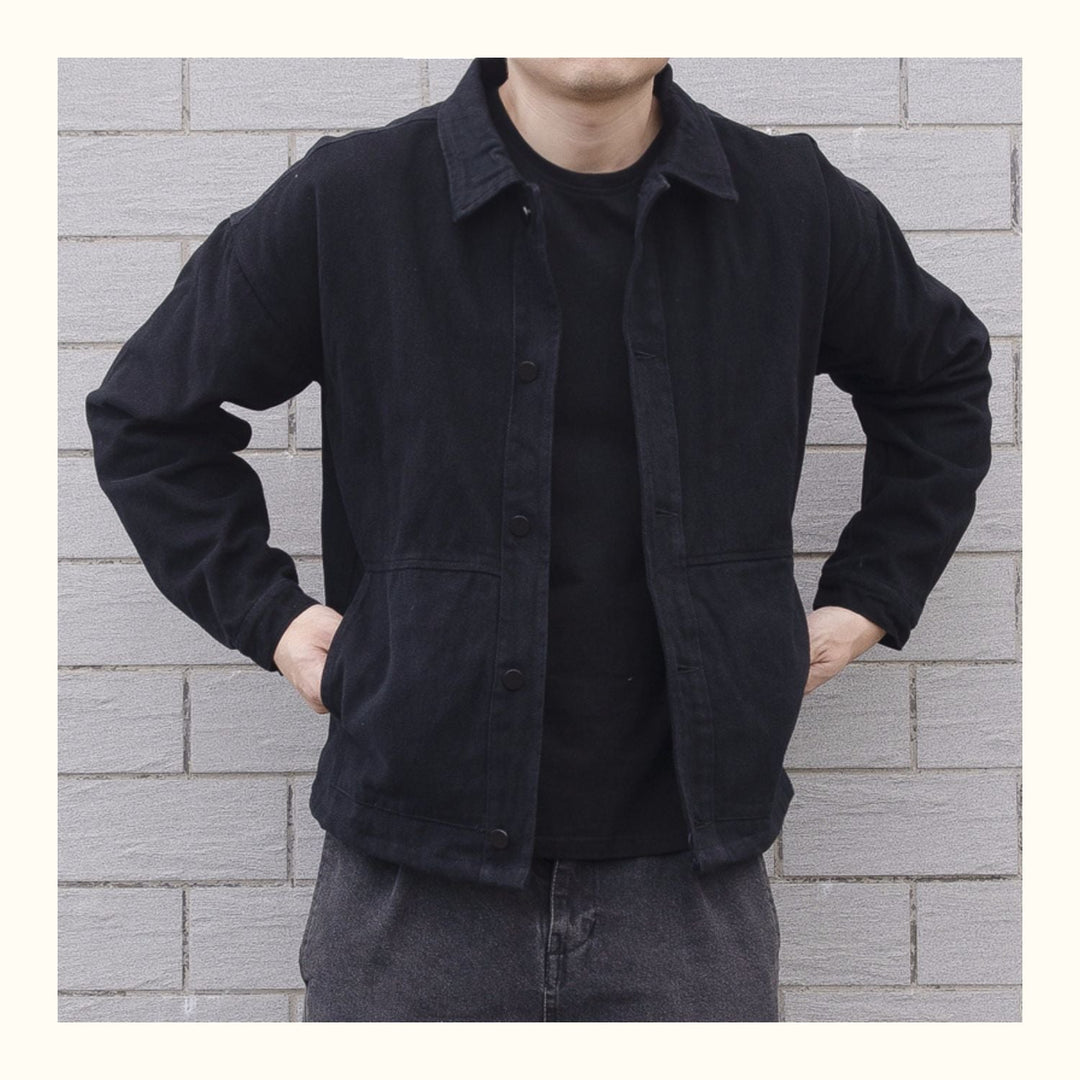 EB | Herren Button-Down Freizeitjacke
