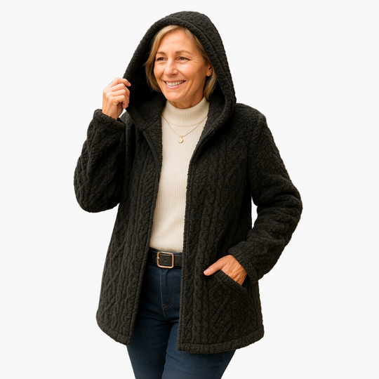 EB | Kapuzenjacke für Herbst und Winter - Modisch & Bequem, Perfekt für Freizeit und Alltag