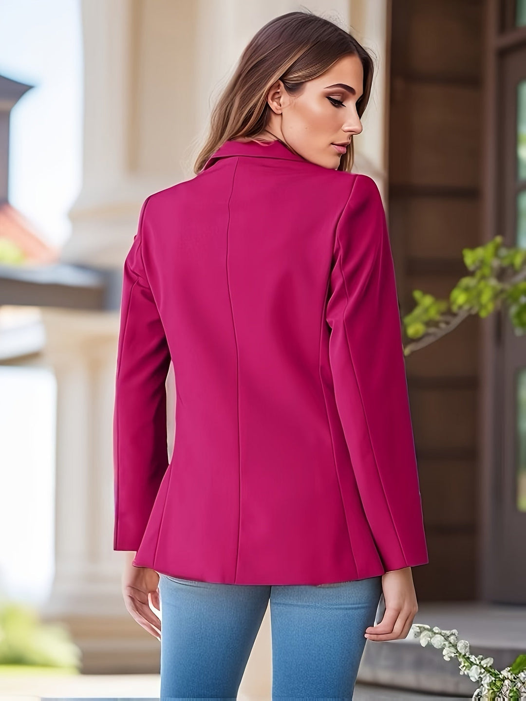 EB | Solider Blazer mit Seitentaschen