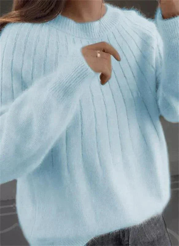 EB | Weicher Kaschmir Strickpullover für Damen - Warm und Luxus
