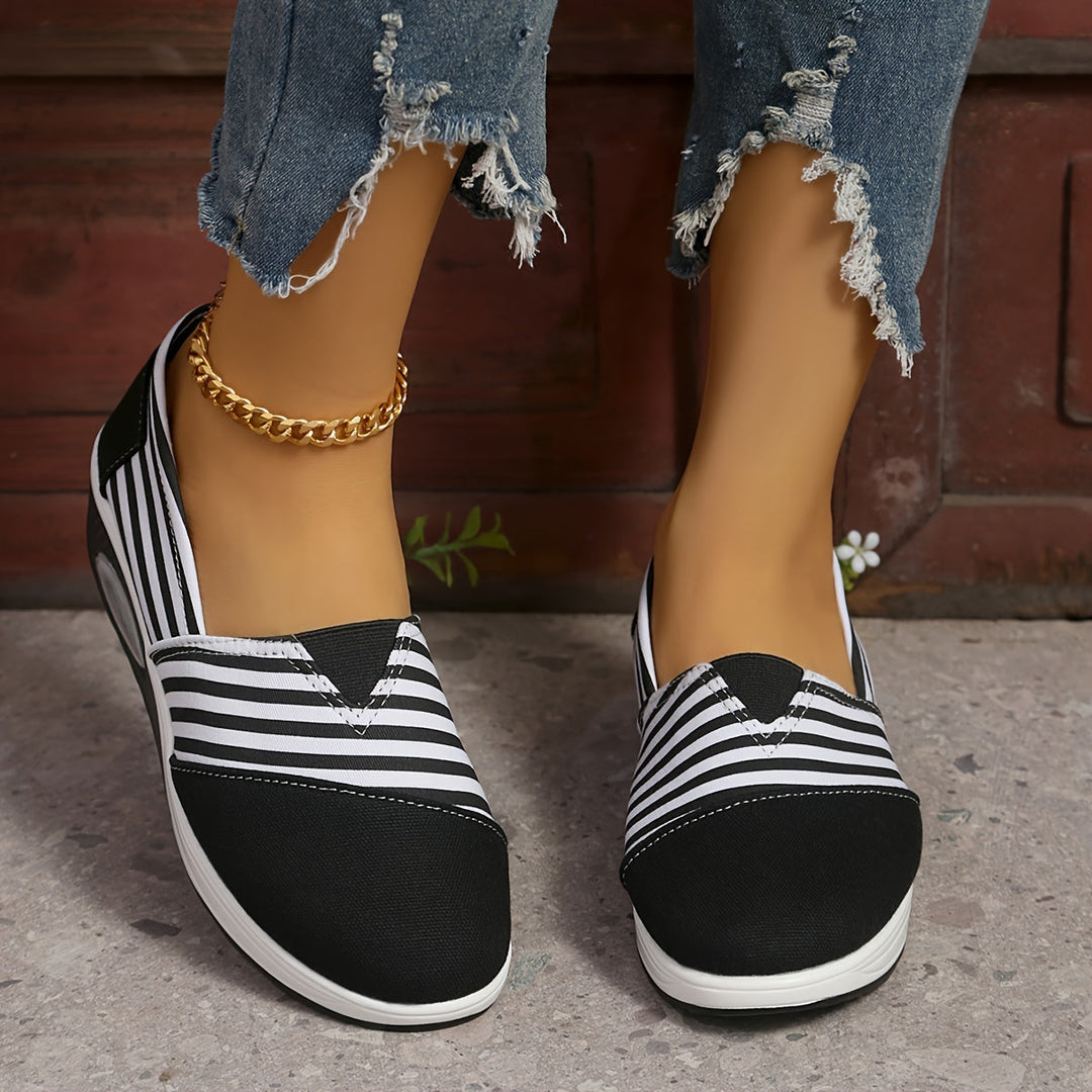 Gestreifte orthopädische Schuhe EB EB