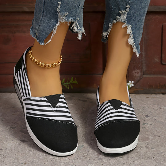 Gestreifte orthopädische Schuhe EB EB