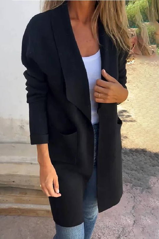 EB | mittellanger Cardigan-Jacke