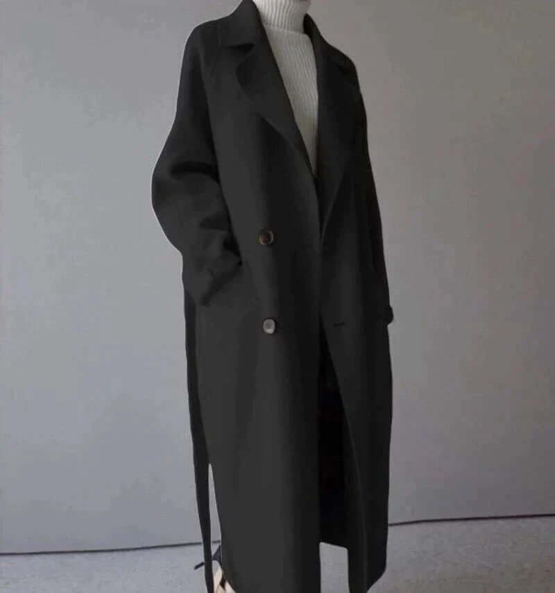 EB | Damen Oversized Gürtelmantel