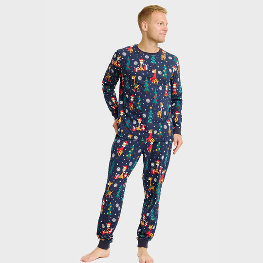 EB | Die Giraffen Weihnachts-Pyjamas für Herren