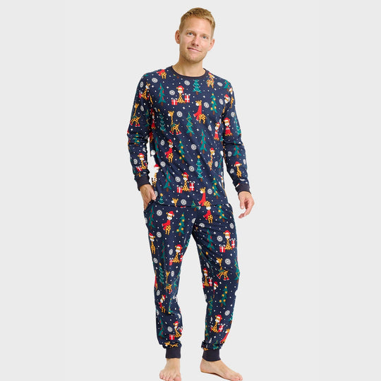 EB | Die Giraffen Weihnachts-Pyjamas für Herren