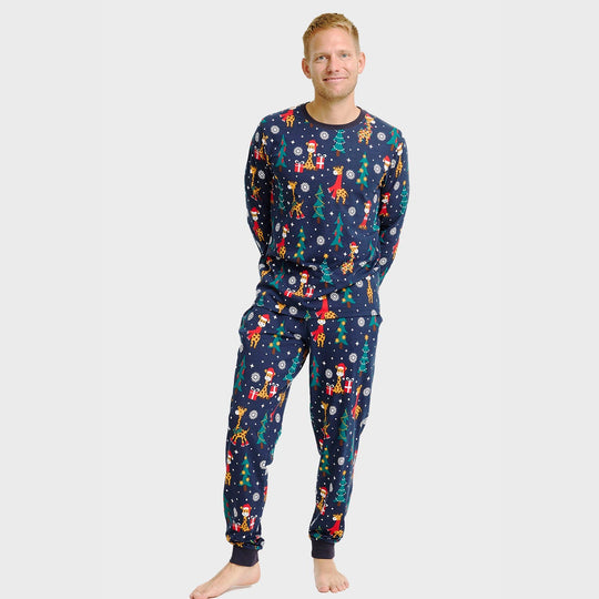 EB | Die Giraffen Weihnachts-Pyjamas für Herren