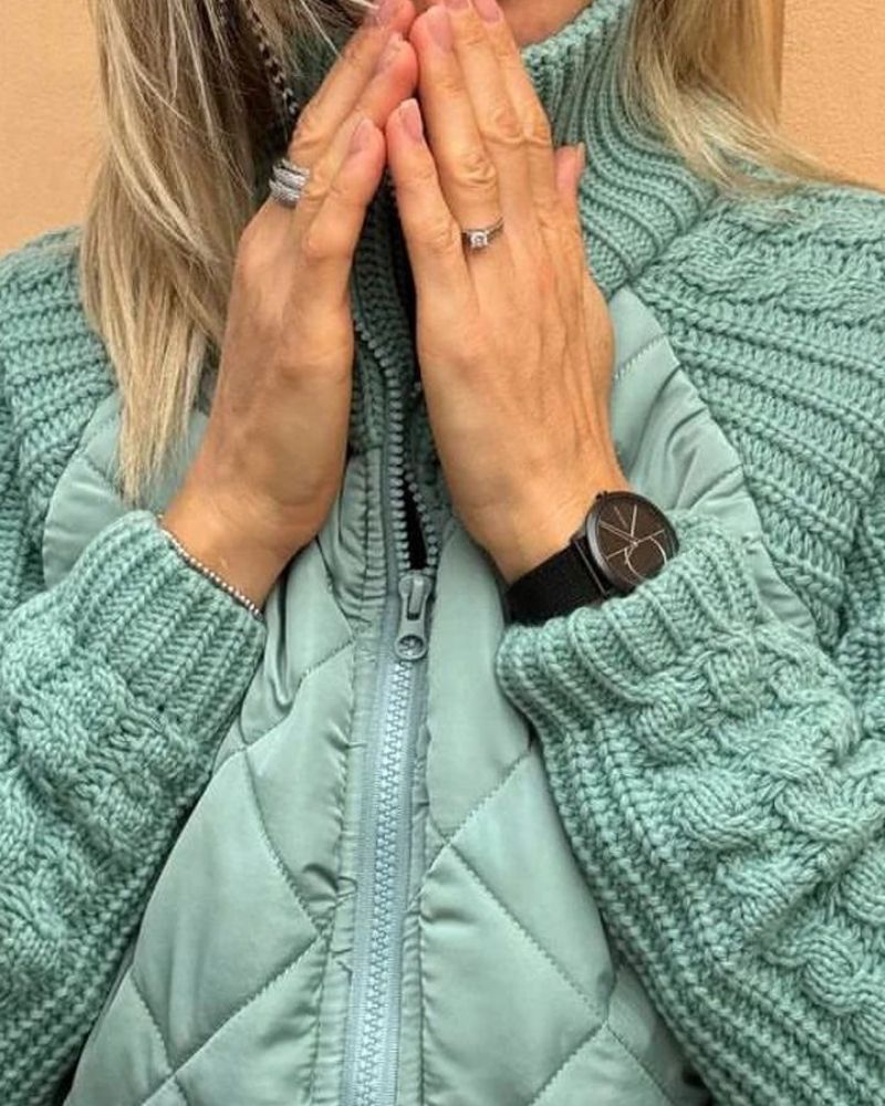 EB | Freizeit Strickjacke mit Reißverschluss