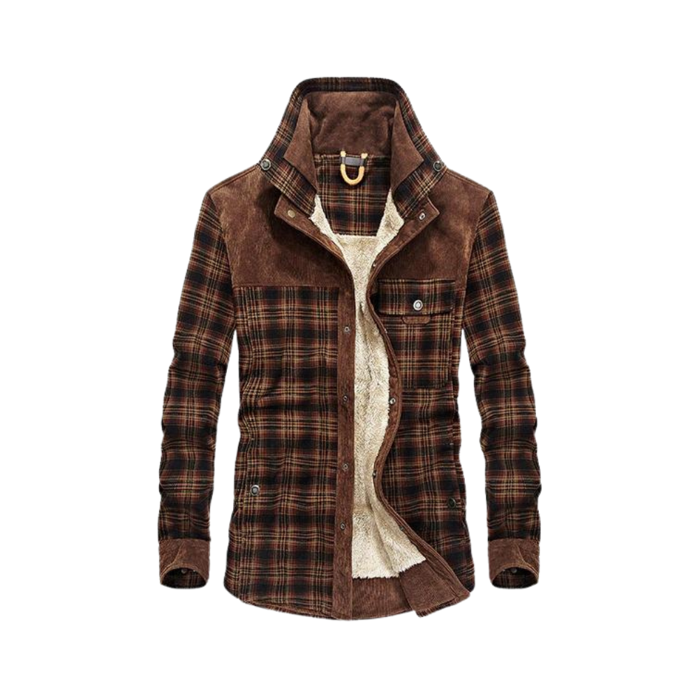 EB | Jacke Aus Dickem Flanell für Männer