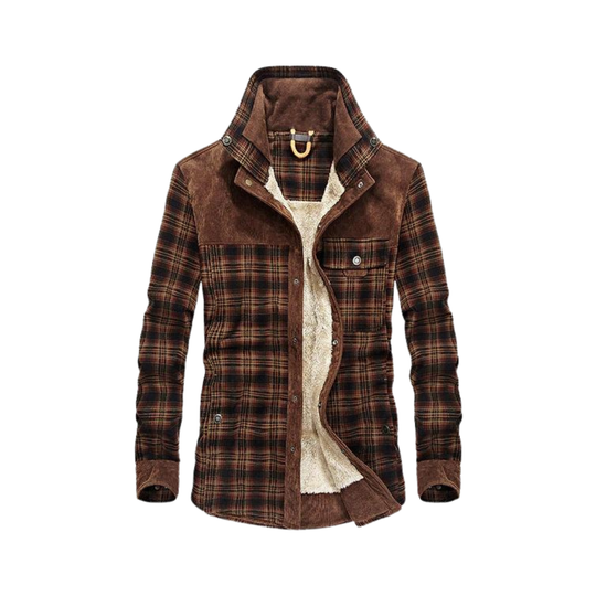 EB | Jacke Aus Dickem Flanell für Männer