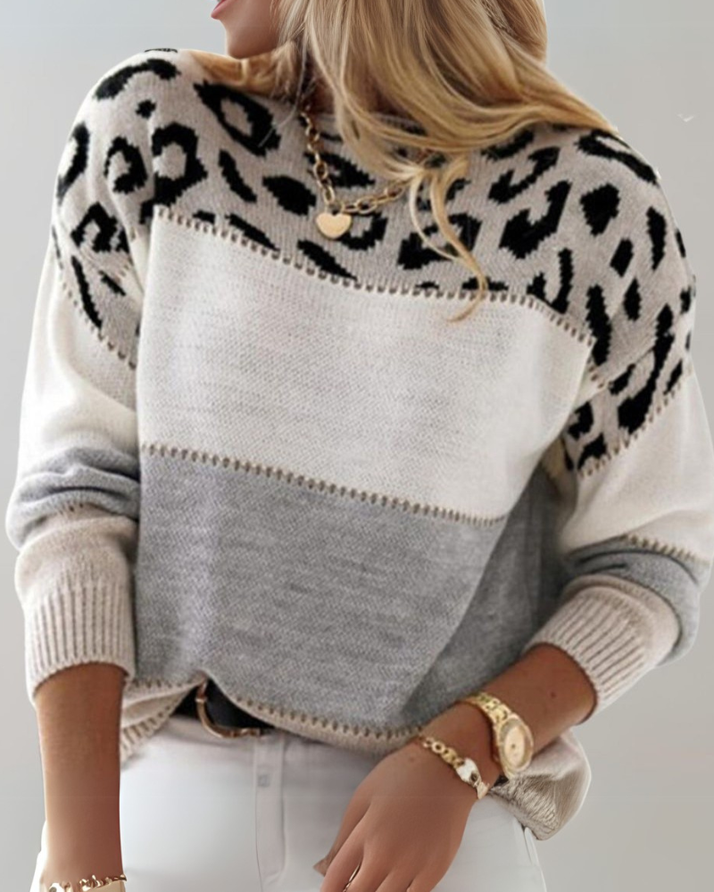 EB | Leoparden Design Pullover