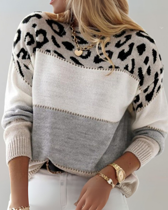 EB | Leoparden Design Pullover