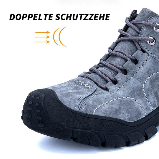 Warme und hohe Arbeitssicherheitsstiefel aus Winter Kaschmir und Stahlkappe EB
