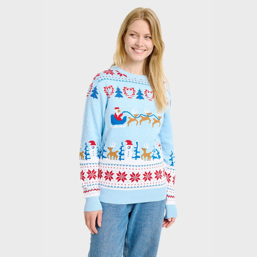 EB | Weihnachtswunderland Weihnachts-Pullover -Frauen
